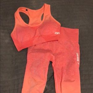 Gymshark Ombre Seamless Set
